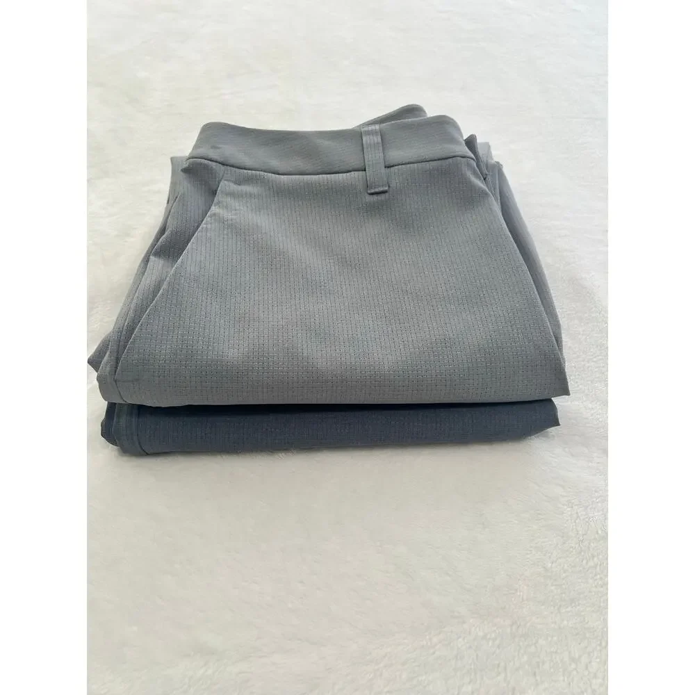 Lot of Lululemon Pants Mens 30 Gray Commission Slash Pockets Chino Trousers XC